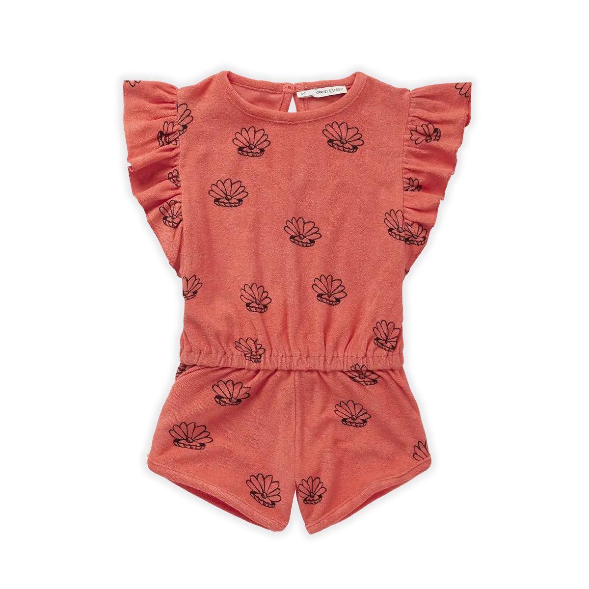 SPROET & SPROUT - Girls jumpsuit shell print